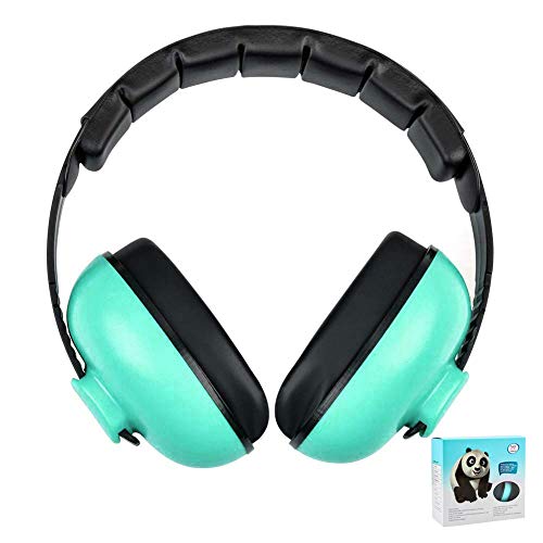Image of Solar-Power Baby Noise Cancelling Headphones, Ear Protection Earmuffs for 0-3 Years Kids