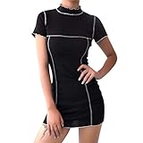 ✿【Jahreszeit】 Dieses schöne Sommerkleid ist der perfekte Begleiter für Sommer-, Strand- oder tagsüber tropische Ferien. Hochwertige Drucke und lebendige Hintergrundfarben heben Sie von jeder Menge ab. Es gibt einen Blumendruck, rote Rosen und andere Drucke aus geschwungenen Reben. Mit einem breiten Schultergurt und Schnürsenkeln können Sie die Passform Ihrer Schultern nach Ihren Wünschen anpassen. Dadurch entsteht auch ein klassischer V-Ausschnitt. Das Tageskleid ist auf der Brust montiert.