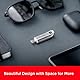 SanDisk Ultra Luxe USB-Type-C-Laufwerk 128 GB (USB-Type-C-Flash-Laufwerk, USB-3.2-Gen-1, Metalldesign, 400 MB/s Lesen, Schlüsselbundöse) Silber