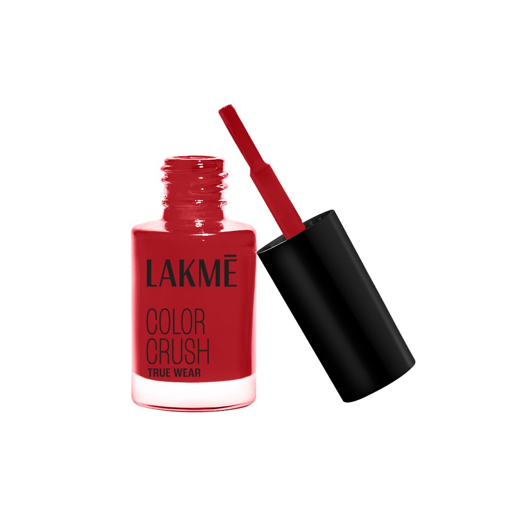 LAKMÉ True Wear Color Crush Glossy Finish Nail Polish, Long Lasting & Vibrant Nail Paint, 415, 6Ml-picture-25
