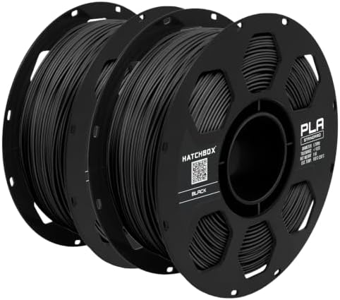 HATCHBOX PLA Black 2.00kg