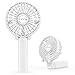 Produktbild Funme Handventilator Akku Mini Ventilator Tragbar Lüfter Aufladbarer Akku 3-10 Std Leiser Tischventilator 180° Faltbarer Kleiner Kinder Handventilator für Büro Reisen Camping Weiß