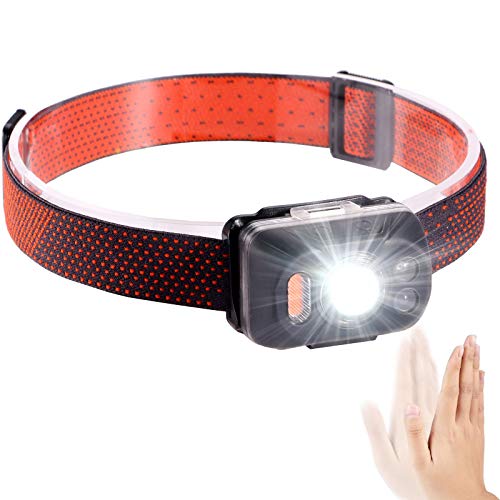 Stirnlampe LED Kopflampe Stirnlampe USB Wiederaufladbare Mini stirnlampen Wasserdicht Kopflampe Perfekt fürs Camping,Joggen,Wandern,für Kinder und mehr Cover