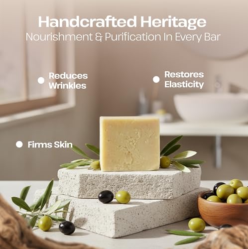 Image of Dr.Ancient Snail Soap Bar, Organic Soap Bars Handcrafted the Traditional Way, Natural Chemical-Free, Vegan, Used for Face Wash, Body Wash, Hand Cleansing and Daily Skin Care, Gentle Cleanser