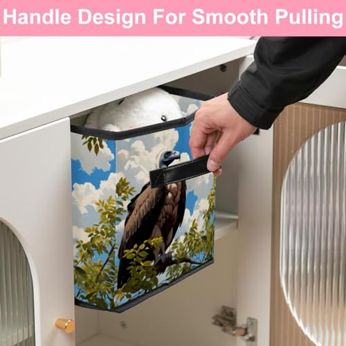 Boîte de rangement pliable pour optimiser les grands bacs - 6