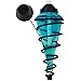 Sunnydaze Outdoor Metal Patio Deck Poolside Lawn Tabletop Torch Set Green Blue Orange And Brown 8pc