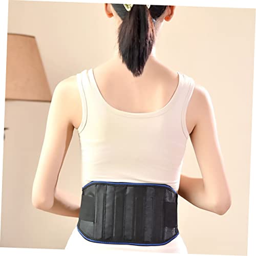 Faja lumbar auto-calentable para soporte y alivio de dolor de espalda miniatura 4