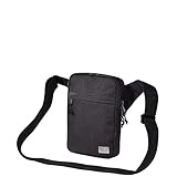 PFC-frei Jack Wolfskin Unisex Purser Blend Schultertasche, Phantom Heather, ONE Size
