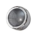 Polvo de uñas negras con efecto espejado Auroras Purpurina blanqueamiento realce profesional de luces de luna de cristal en polvo para arte de uñas