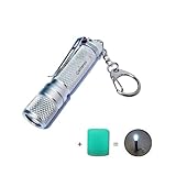 Nitefox Mini Keychain Flashlight AAA Small Bright Pocket Light 150 Lumens 3 Modes Multipurpose Hatlight Camplight Tablelight for Everyday EDC Reading Walk Emergency Parents Kids Gift
