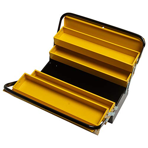 Stanley 1-94-738 Metal Toolbox, Yellow #TOP3