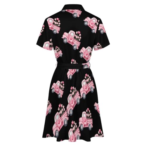 Vestido de verano con estampado romántico de San Valentín 6
