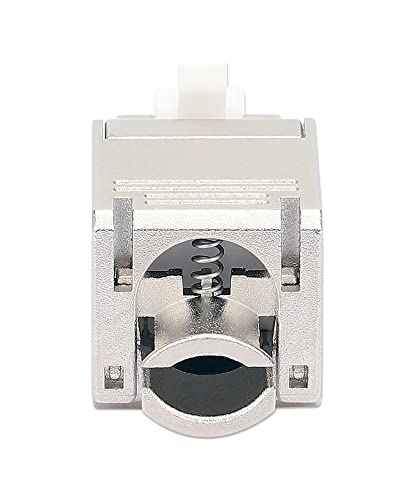 Intellinet Cat6a 10G RJ45 Field Plug Shielded and Tool-Free, gold - Image 4