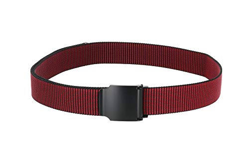 高儀 TAKAGI ラダーバックルベルト 38mm ブラック/レッド
