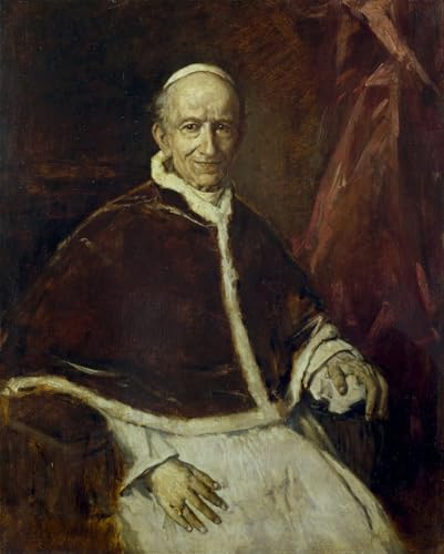 Imagen lienzo Papa Leone XIII, decoración artística cargada de historia y elegancia