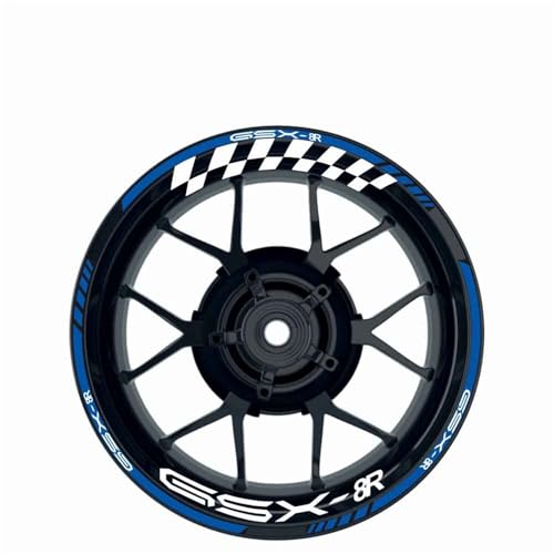 Roue Décalcomanies Jante Autocollants Suzuki GSX-8R stickers graphiques