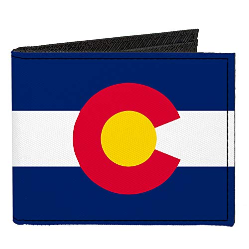 Buckle-Down Canvas Bi-fold Wallet-Colorado Flag