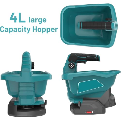 Dispersor eléctrico para césped y jardín capacidad 4L miniatura 6