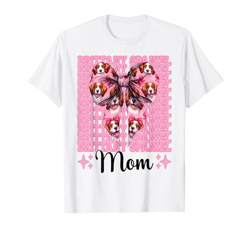 Brittany Spaniel Mom Dog Mama ��̓� �R�P�b�g ���{�� T�V���c