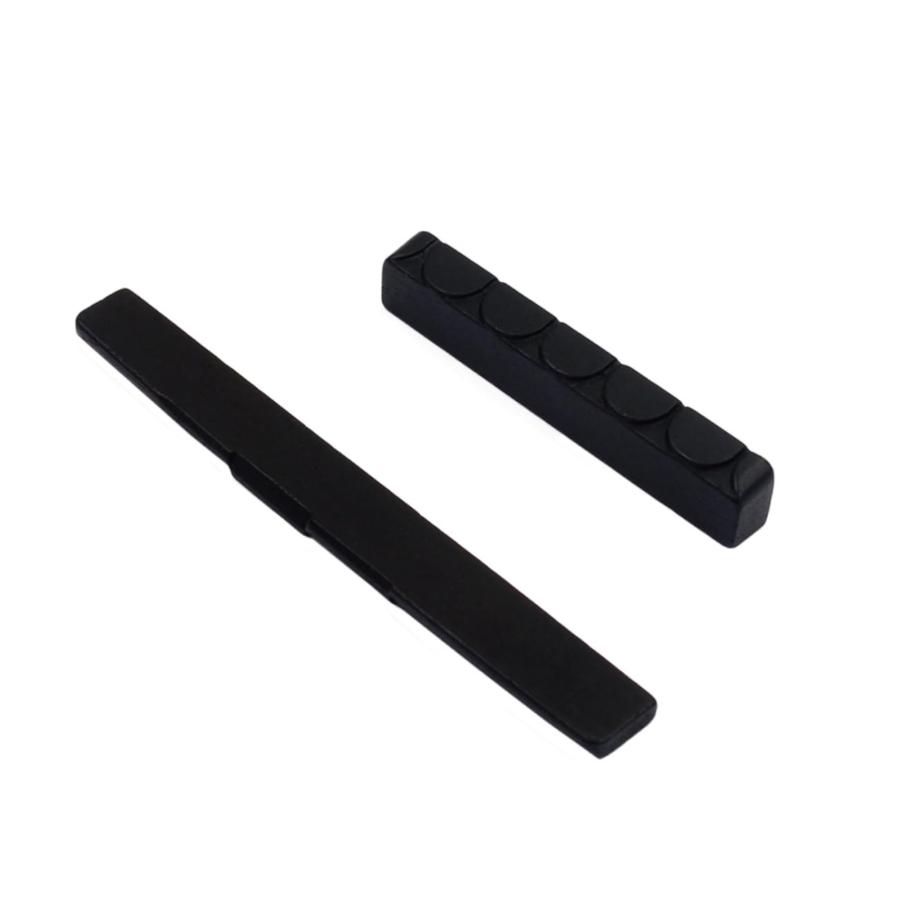 VICASKY Ebony Pillow for Guitars Genuine Buffalo Bone Superior Tone Acoustic Guitar Nut Saddle