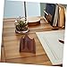 Artibetter Multi-Functional Wooden Desk Organizer Stand for Phone and Calendar Rustic Base for Business Cards and Pictures for Office and Home Use