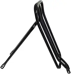 Bagageiro Traseiro para Bicicleta, Tubular Reforçado, Preto, Compatível com Aros 20, 24 e 26