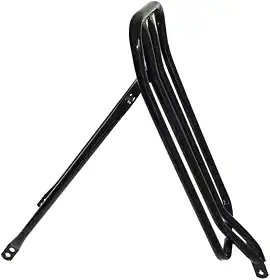 Bagageiro Traseiro para Bicicleta, Tubular Reforçado, Preto, Compatível com Aros 20, 24 e 26