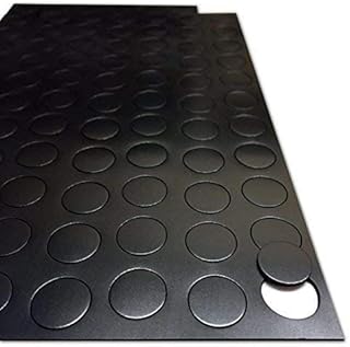 TMS 132 Magnets for Crafts Self-Adhesive, Sticky Back Magnetic Dots for Photos, Postcards, Kids Fridge Magnets, Notes or Office Reminders - Small Round Stick on Magnetic Strips [1.5mm thick]