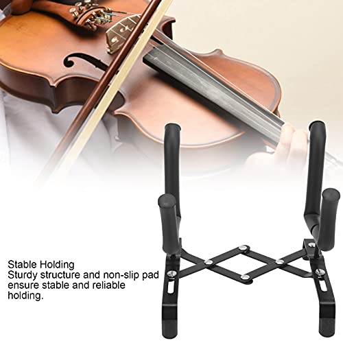 Support de violon pliable, support de rack portable tenant un support de sol pour guitare ukulélé violon mandoline (noir) - Les Beatles, Paul McCartney, John Lennon, RIngo Starr, George Harrison Support de violon pliable, support de rack portable tenant un support de sol pour guitare ukulélé violon mandoline (noir) – Image 8