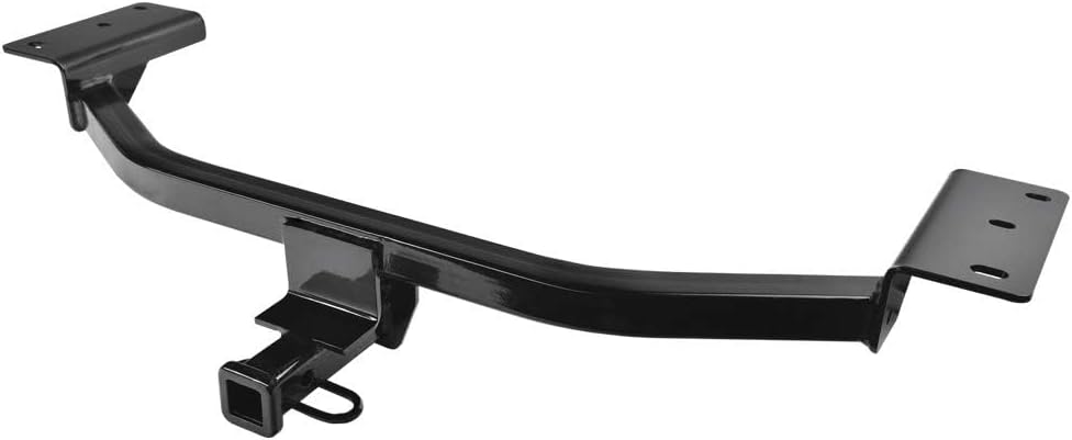 Class 1 Trailer Hitch Tow Receiver 1.25" Compact Car Towing Hitch - Compatible with 2012-2018 Ford Focus SE SEL S Titanium Models Rear Mount Lightweight Tow Upgrade for Cargo Carriers