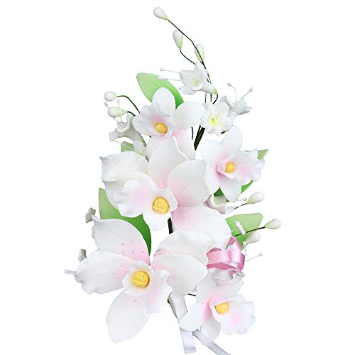 O'Creme Gumpaste Tropical Orchid Spray