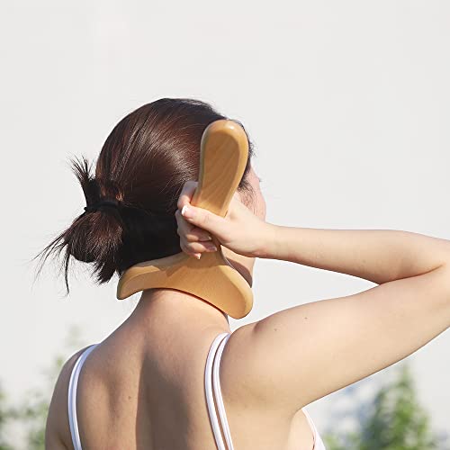 Wood Therapy Massage Tools|4 In 1 Wood Therapy Anti Cellulite Massager Kit |Maderoterapia Kit For Body Shaping|| Wooden Manual Massage Tools Perfect For Full Body Muscle Pain Relief #TOP5