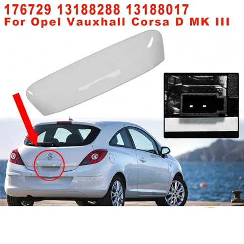 Bouton hayon arrière de précision compatible Opel Corsa D micro-interrupteur durable - 5