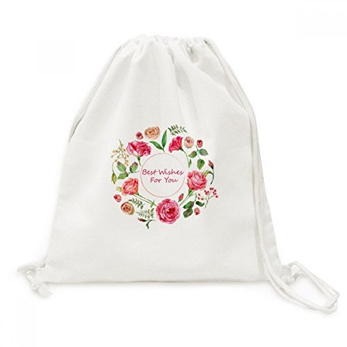 Voyage sacs en toile souple pour remplacer les sacs lourds, motif fleurs roses