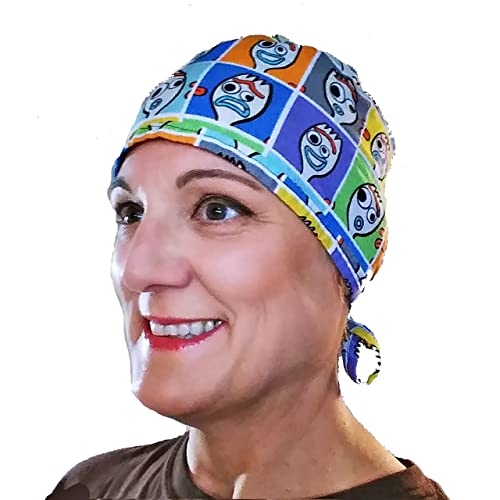 Custom Made Scrub Hats - Choose From 4 Different Styles (Scrub Hat - Surgeon)