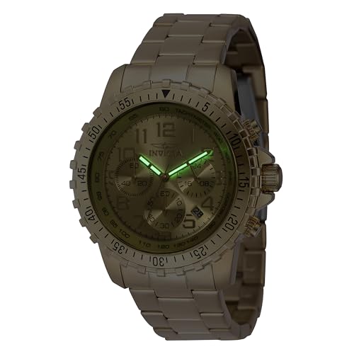 Image of Invicta Pro Diver Men 43mm Stainless Steel Gold Gold dial PC32 Quartz