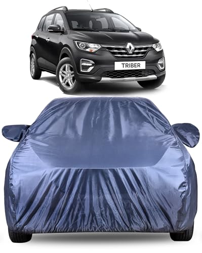 Image of Autofact Premium Car Cover for Triber | All Weather Water-Resistant Full Body Car Cover | Light-Weight Triple-Stitched Outdoor Shield with UV Protection, Dustproof & Heat-Resistant