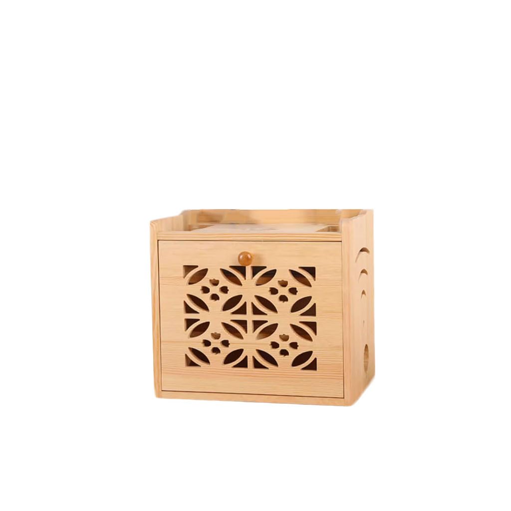 Support de Routeur Mural Boîte de Gestion routeur Support TV décodeur étagère Murale WiFi TV Armoire Rangement Organisateur boîte Étagère de routeur WiFi