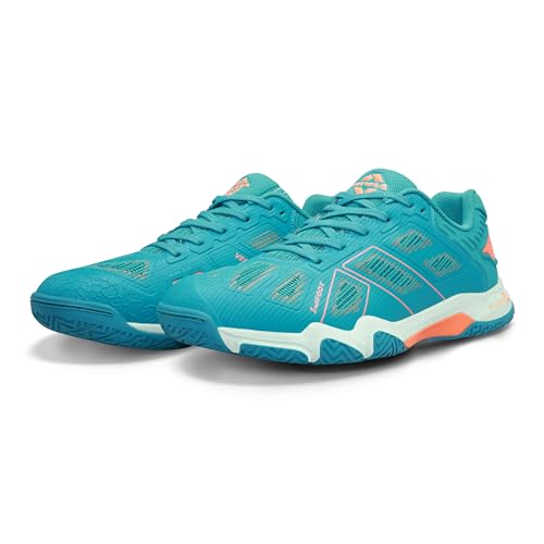 Image of Nivia Verdict 2.0 Badminton Shoe for Men, Breathable Mesh with TPU Fusion Technology Upper, Non-Marking Sole, Ideal for Badminton, Volleyball, Squash, and Table Tennis