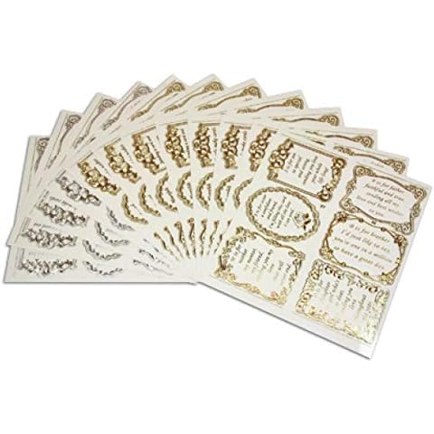 Pinflair Peel Off Stickers, Verses - All Occasions, Pk of 12 sheets Cover