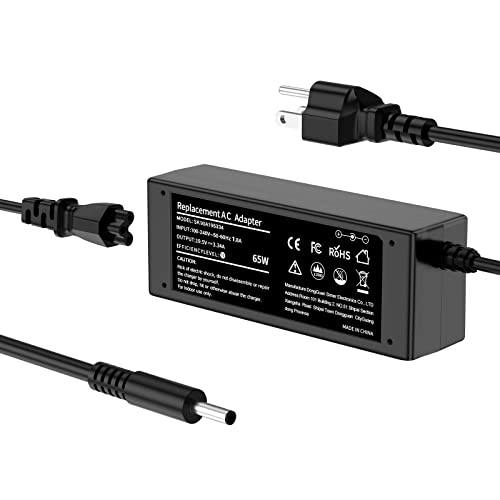 65W&45W Adapter for Dell Laptop Charger Replacement for Dell Inspiron 13 14 15 17,3583 5566 5559 3585 5593 5567 3590 5555 5570 Dell Latitude 3310 3410 3420 3490 3500 3510 3590 Power Supply Cord