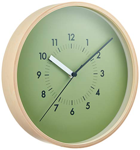 Reloj de pared analógico Lemnos diámetro 10 pulgadas miniatura 3