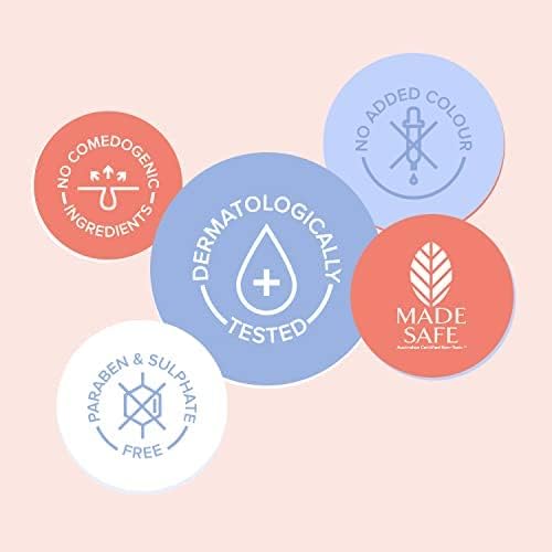 Nua Oil-Free Gel Moisturizer with 5% Niacinamide, Ceramides, Vitamin B5 and Vitamin E, Controls Acne & Strengthens Skin Barrier, Suitable for Oily & Combination Skin Types, 50g