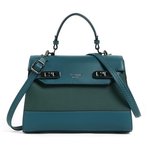 Image of EXOTIC Premium Style and Look beautiful Texture Design Flap Closure Top Handle Dual Color Hand /Sling Bag For Women & Girls | Ladies Purse | Gift For Ladies