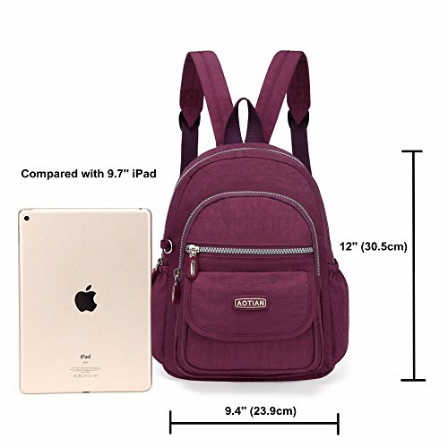 Aotian Mini Nylon Women Backpacks Casual Lightweight Small Daypack For Girls #TOP2