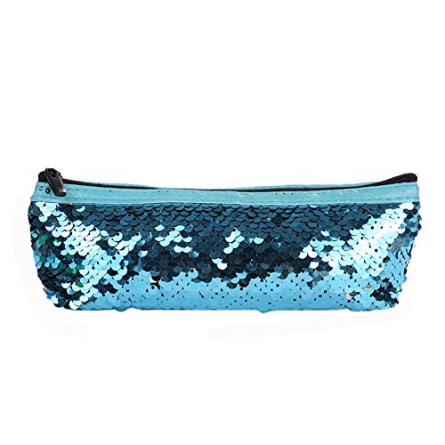 Preisvergleich Produktbild Cxssxling Federmäppchen Federtasche Mädchen Pailletten Federmäppchen für Mädchen Damen Kosmetik Make-up Tasche Studenten Mäppchen Pencil Case