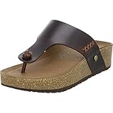 Panama Jack Women's Flip Flops, Brown Cuero B1, 8.5