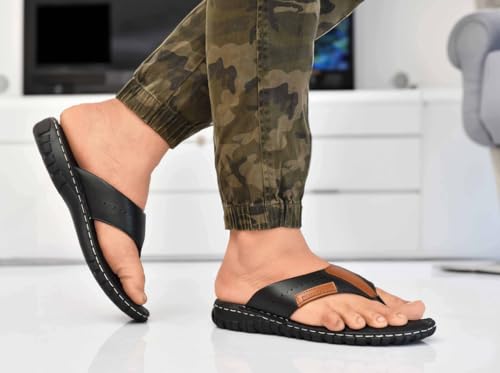 HEALTH FIT Super Soft Ortho Care Bounce Back Anti-Skid Water Resistant Slippers/Doctor Chappal & Footwear-Men 118