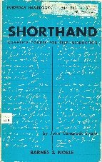 Paperback Shorthand Complete Course for Self-Instruction (Everyday Handbooks) Book