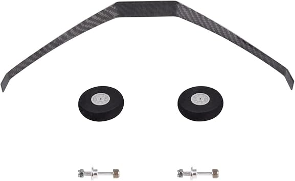 NOBRIM Carbon Fiber Landing Gear YAK30E with Sponge 1.77 Wheel Set for RC Airplane